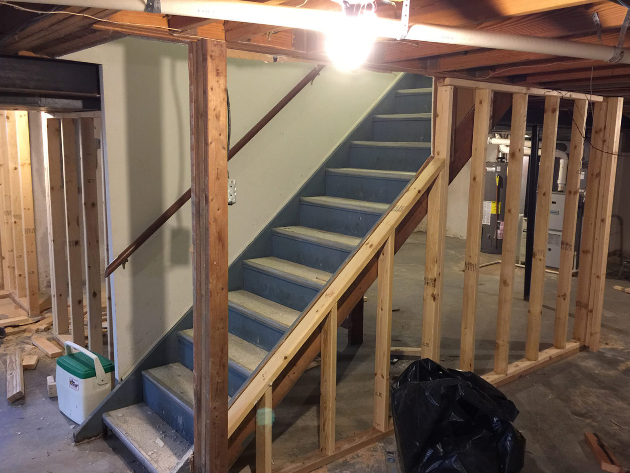 Stairwell Before
